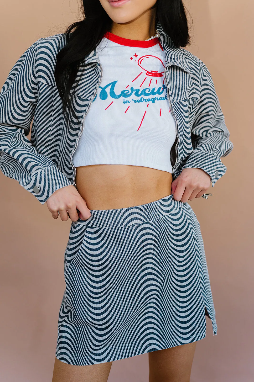 Love Club Denim Skirt