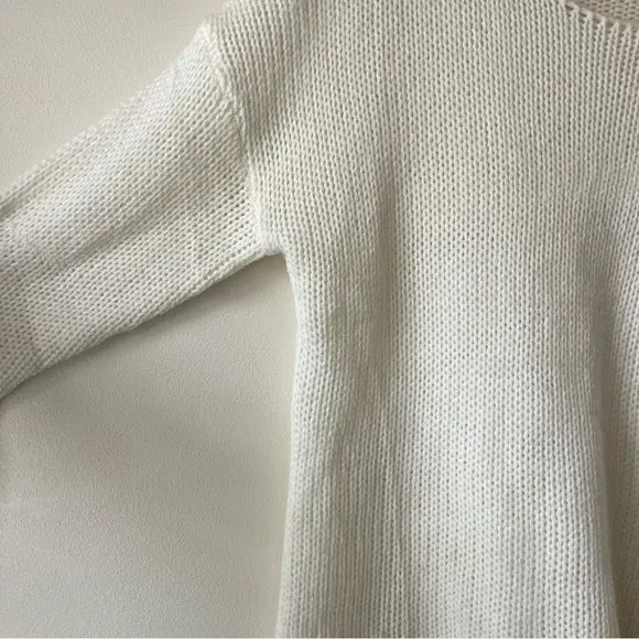 Lovers   Friends Sheer Sweater Blouse