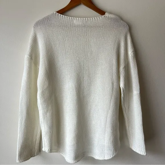 Lovers   Friends Sheer Sweater Blouse