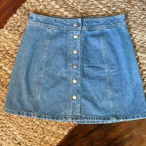 Madewell A-Line Denim Skirt
