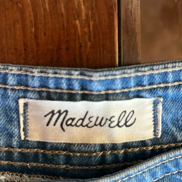 Madewell A-Line Denim Skirt