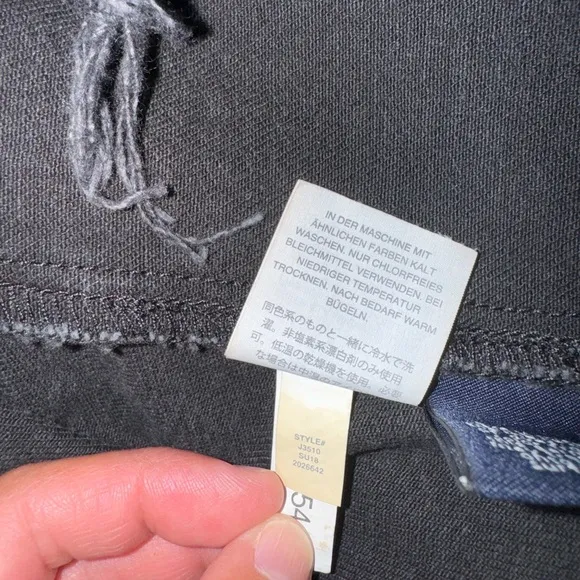 Madewell Denim Frisco Mini Skirt in Lunar Wash