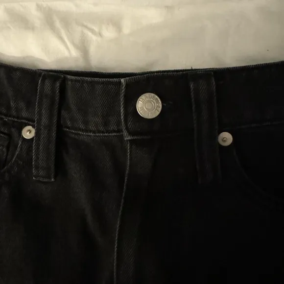 Madewell Denim Frisco Mini Skirt in Lunar Wash