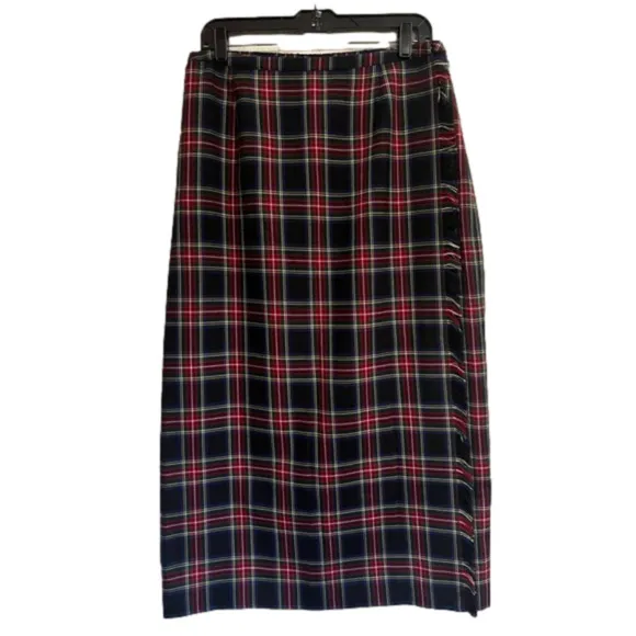 Marisa Christina Vintage Tartan Skirt Size 12