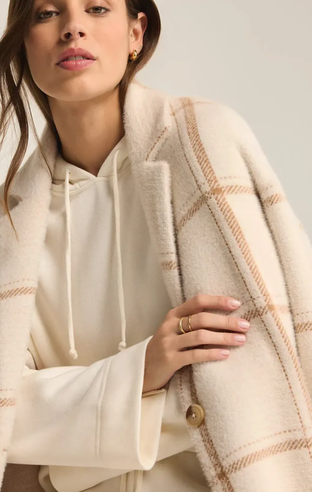 Mason Windowpane Coat