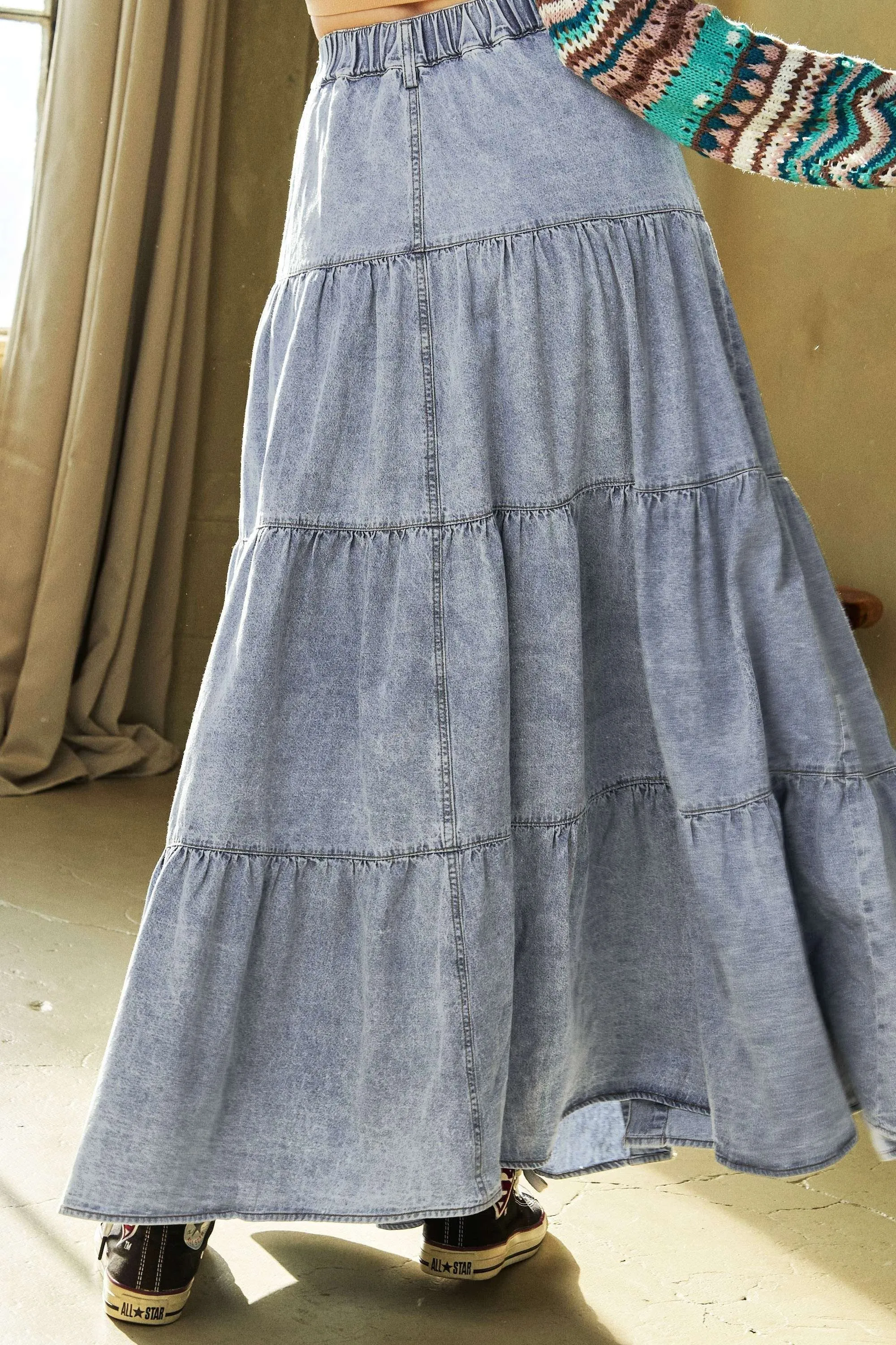 Maxine Denim Skirt