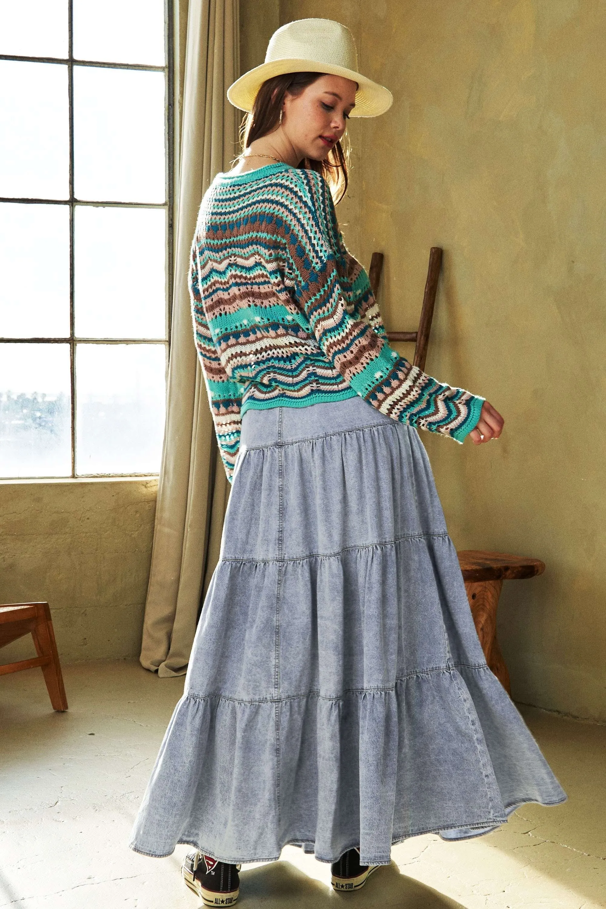 Maxine Denim Skirt