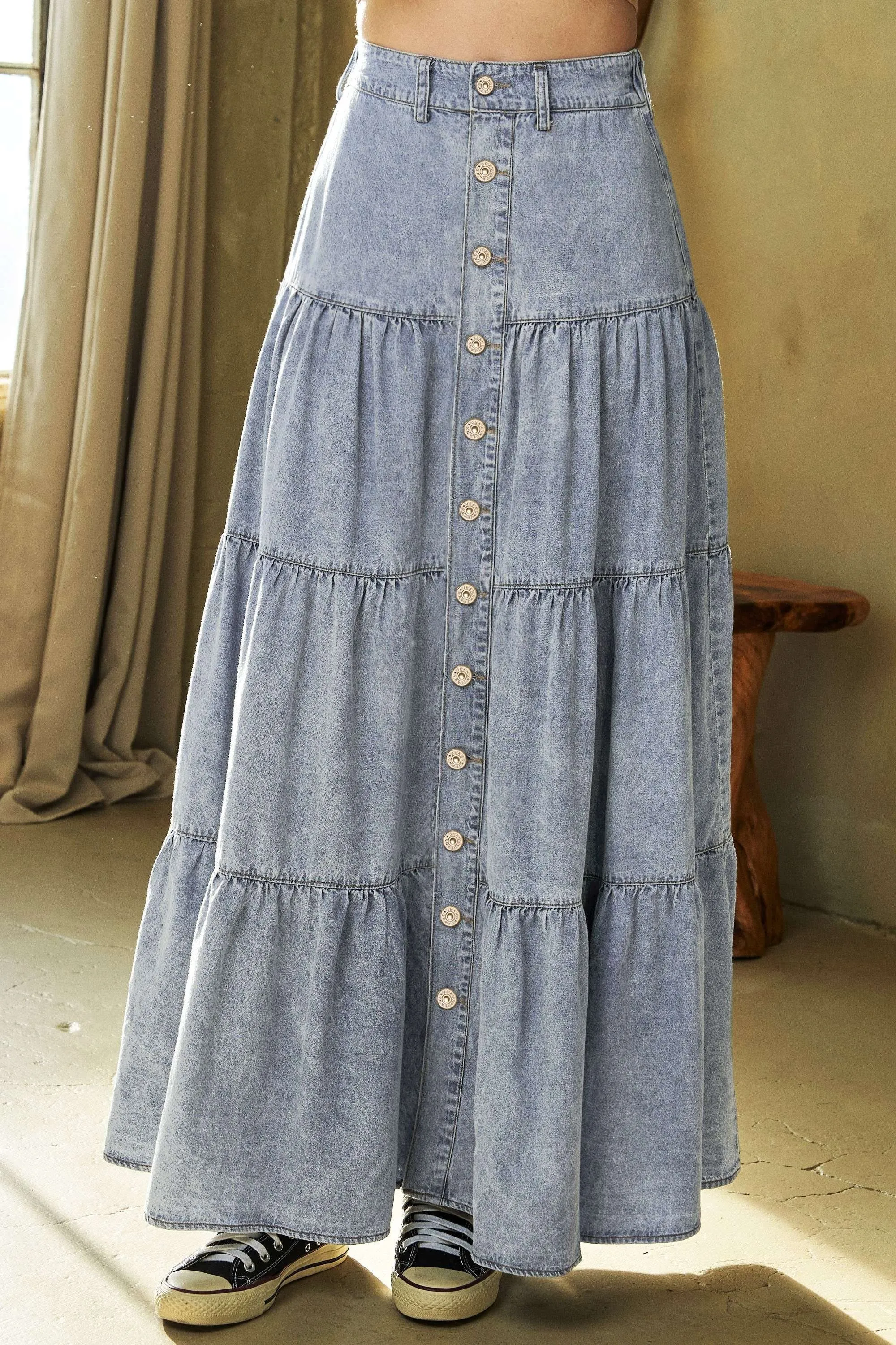 Maxine Denim Skirt