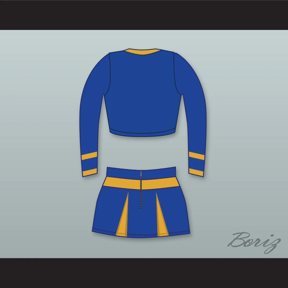 Megan Fox Jennifer Check Devil's Kettle High School Long Sleeve Cheerleader Uniform Jennifer's Body