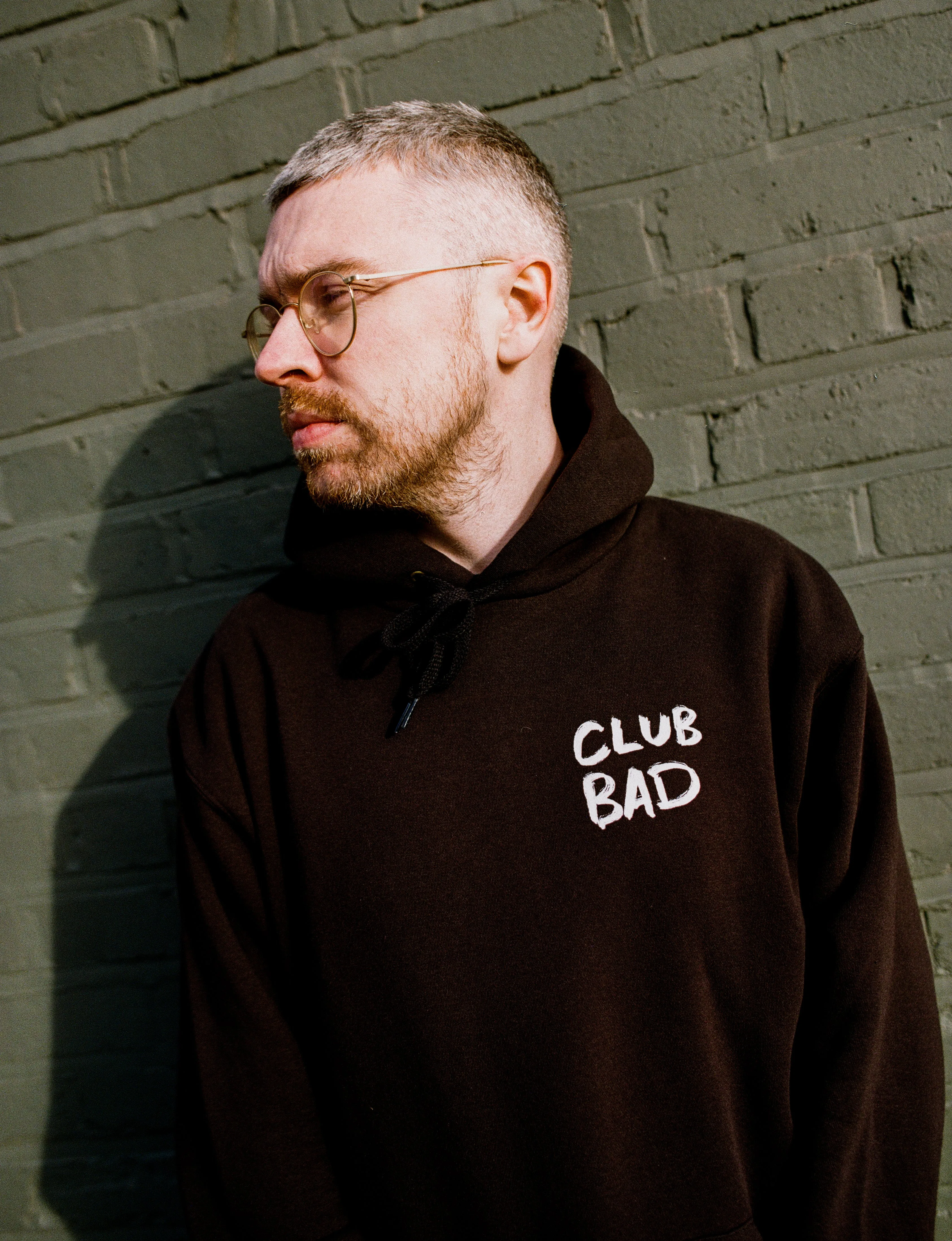 Melé X Club Bad 'Crossed Legs' Hoodie - Black