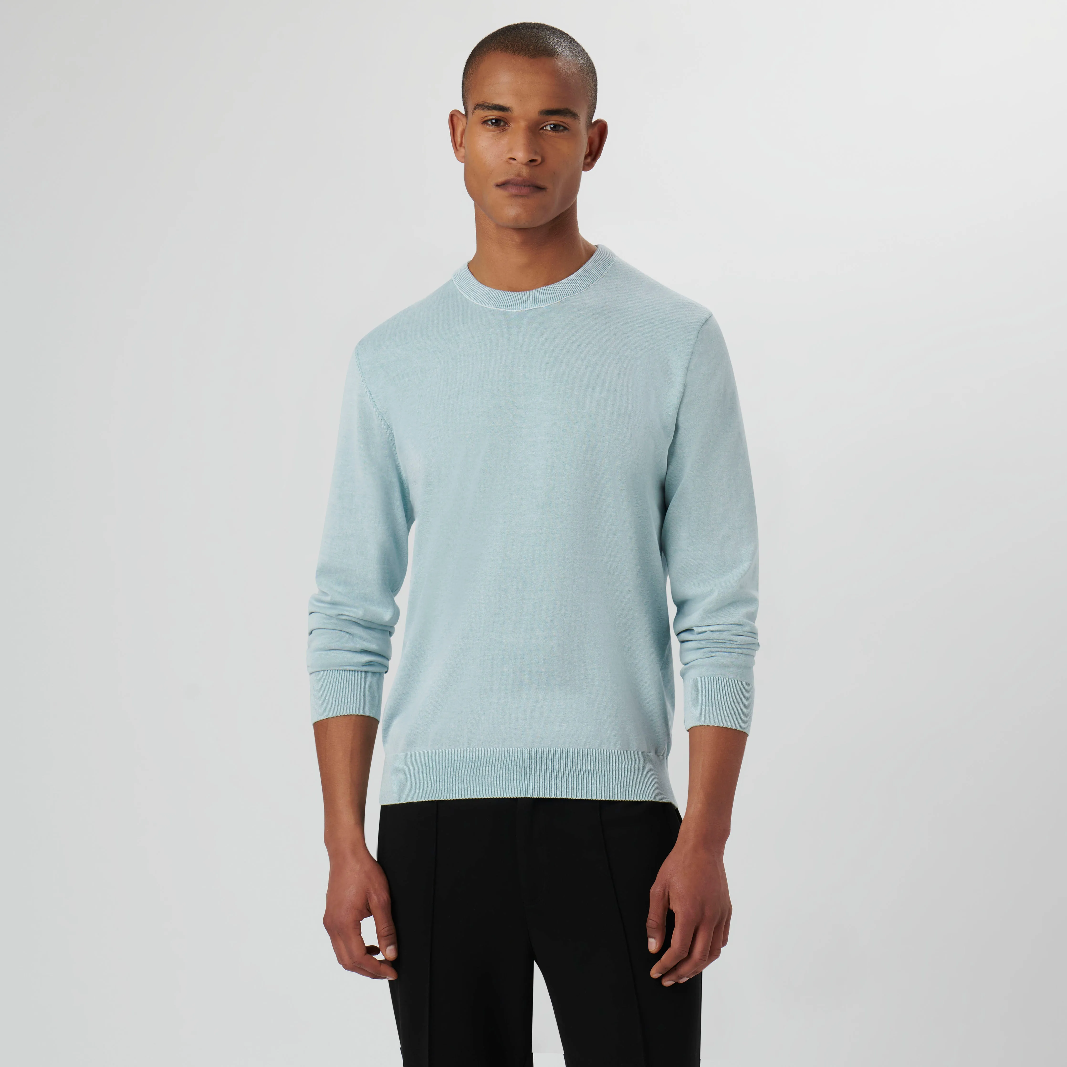 Melange Crew Neck Sweater