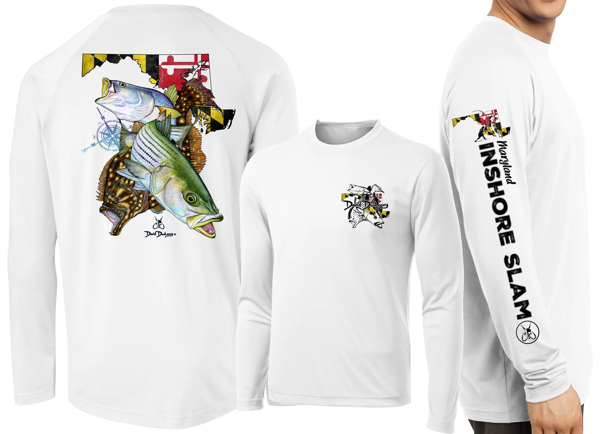 Men’s Performance Maryland Inshore Slam Long Sleeve