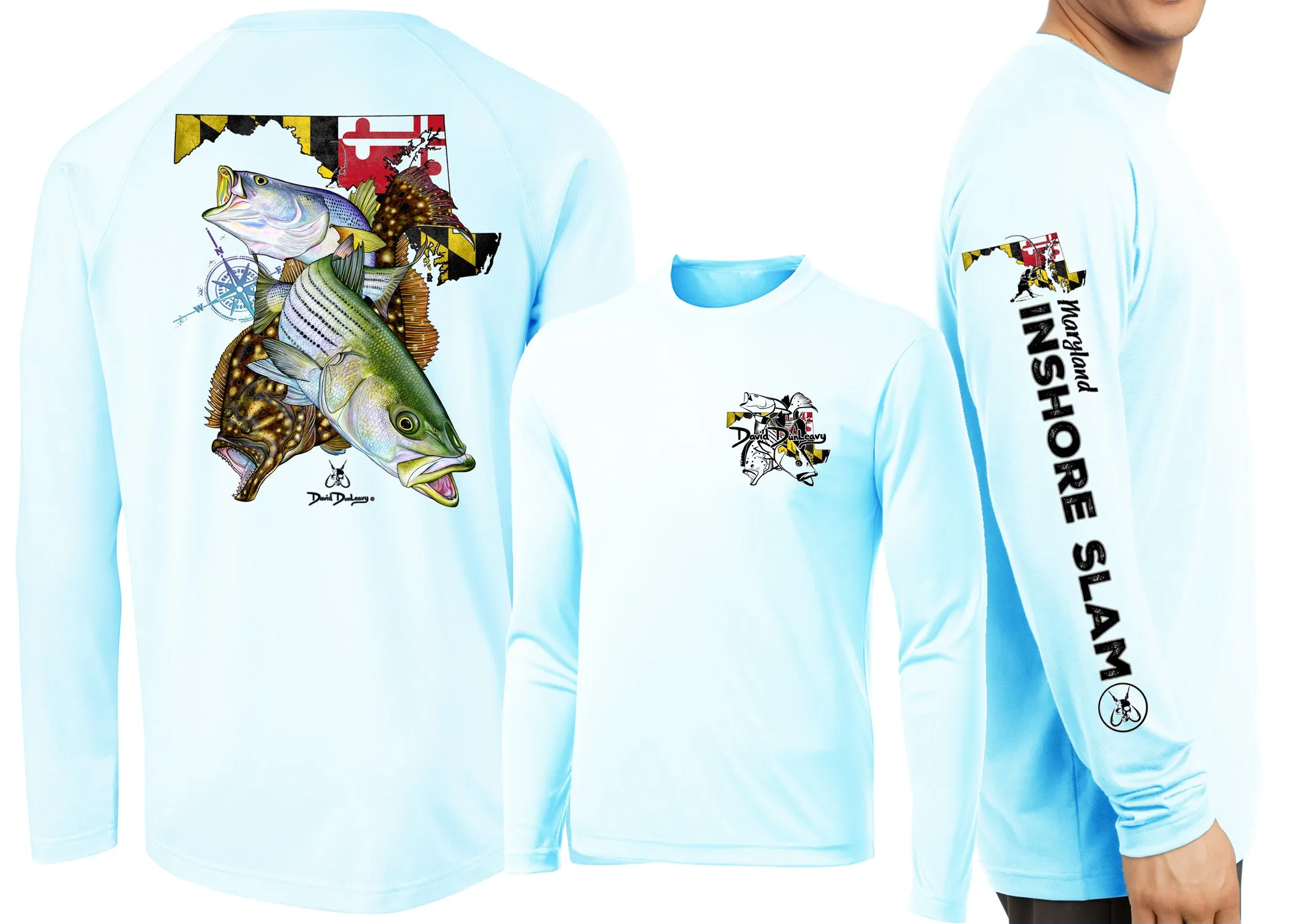 Men’s Performance Maryland Inshore Slam Long Sleeve