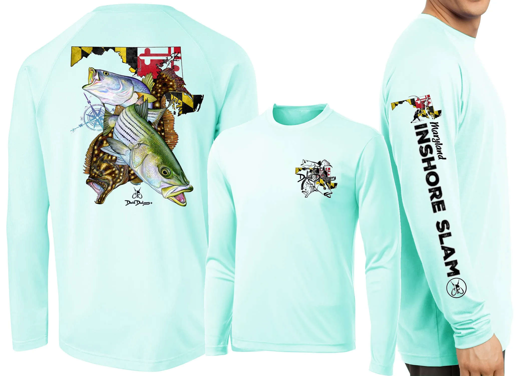 Men’s Performance Maryland Inshore Slam Long Sleeve