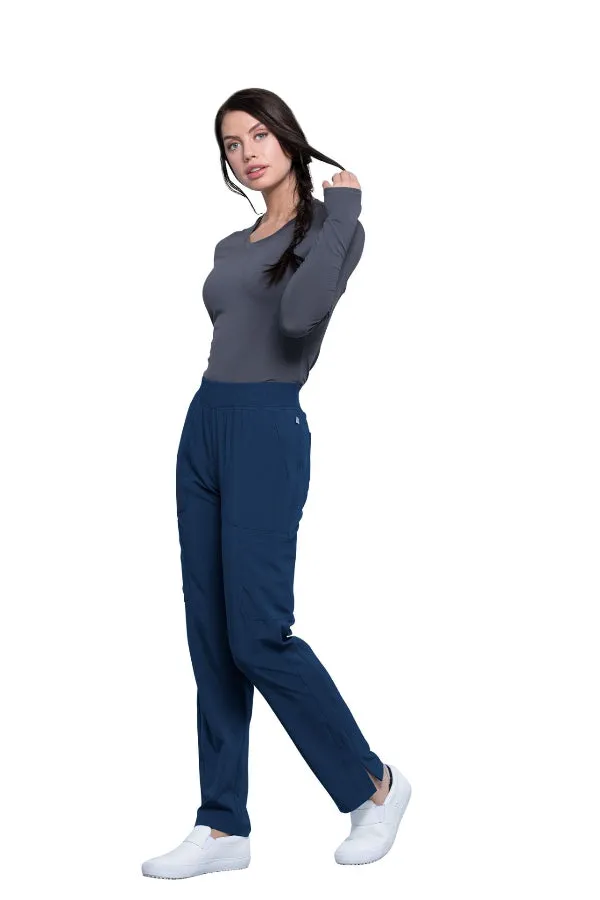 Mid Rise Pull On Pant