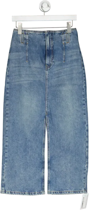 MO&Co. Blue denim skirt UK M