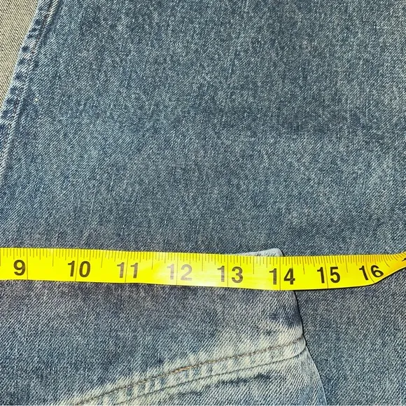Moda international denim maxi skirt size 6