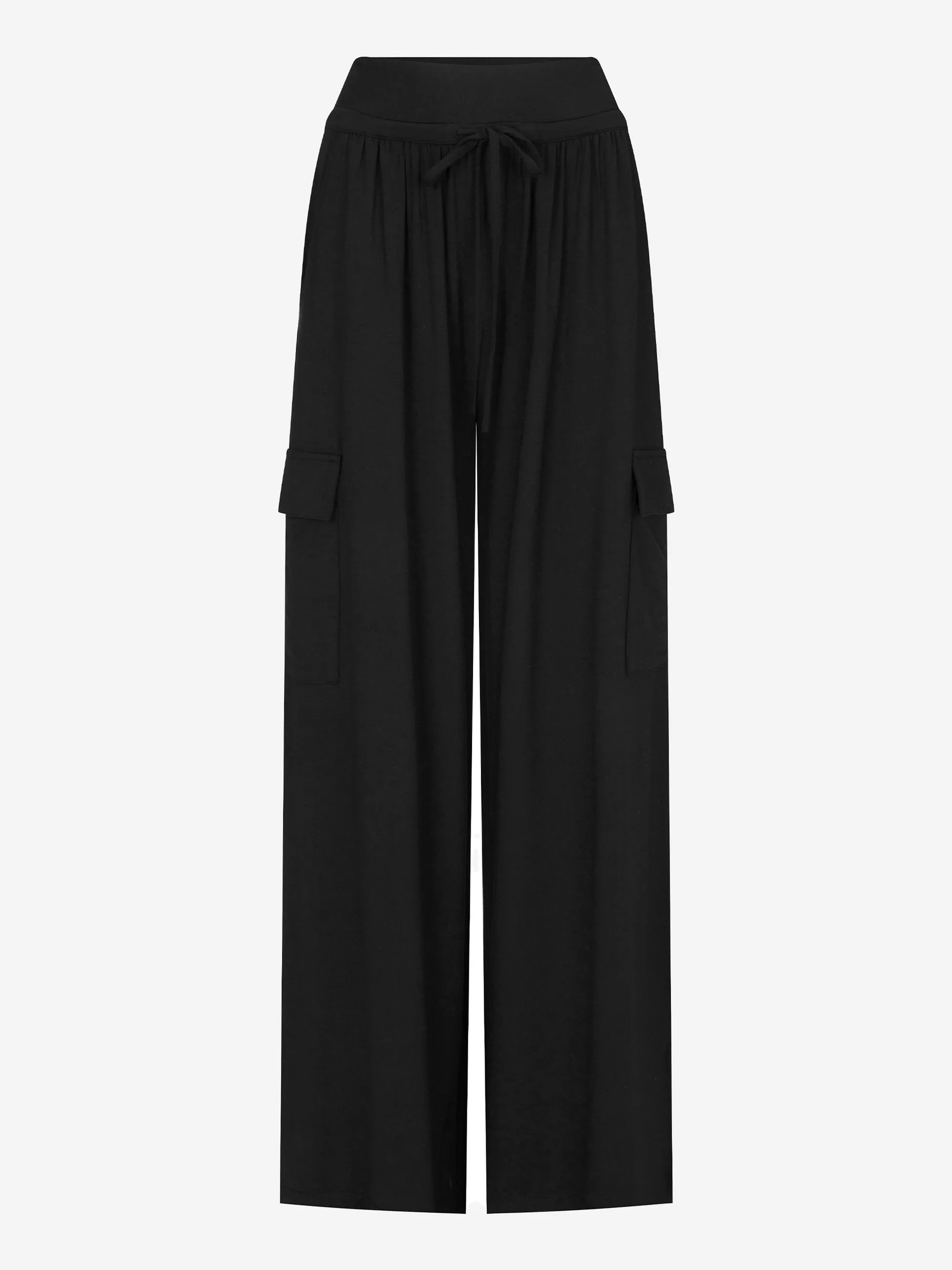Modal Freedom Cargo Pant - Black