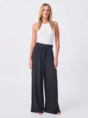 Modal Freedom Cargo Pant - Black