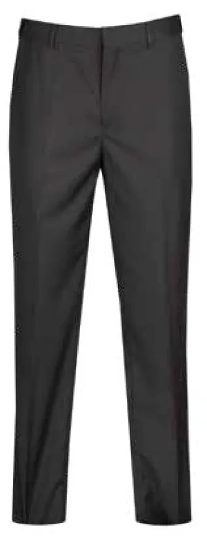 Modern Fit Flat Front Dress Pants (Black) OMT-900
