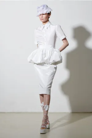 Moiré Taffeta Skirt