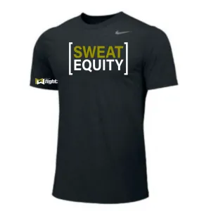 MOSSA Nike Men's Legend Short Sleeve T-Shirt (black) - Fight Sweat Equity Logo