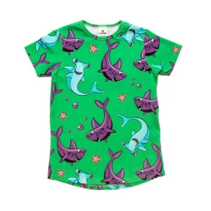 Mullido Green Sharks T-Shirt