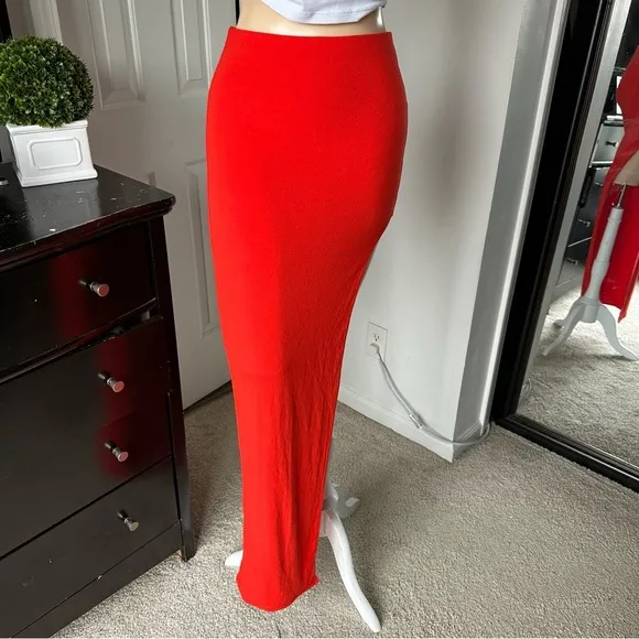 NAKED WARDROBE HIGH LIFE MAXI SKIRT