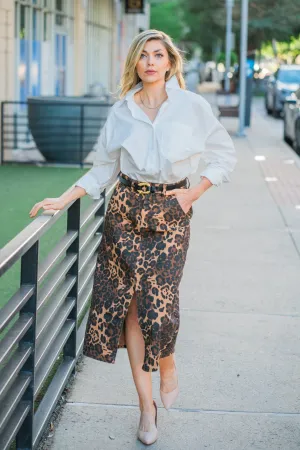 Nassia Leo Denim Skirt