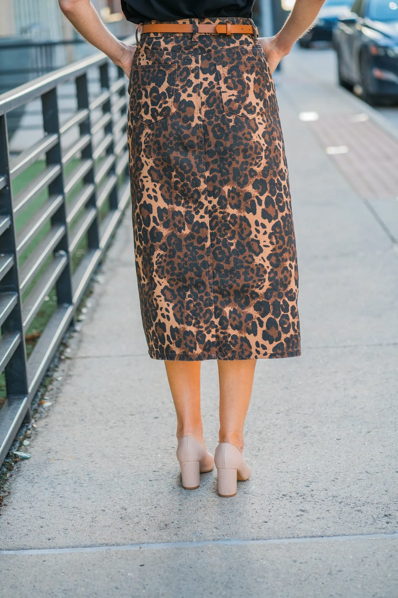 Nassia Leo Denim Skirt
