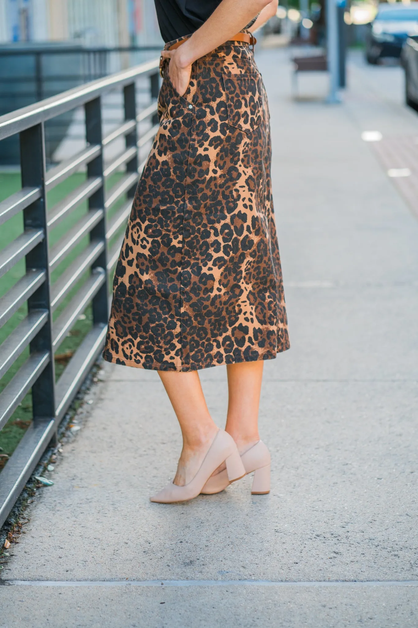 Nassia Leo Denim Skirt