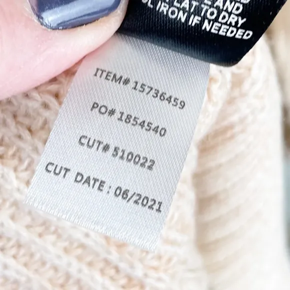 NEW Torrid Chunky Knit Cardigan Open Front Sweater in Butter Cream Plus Size 1X