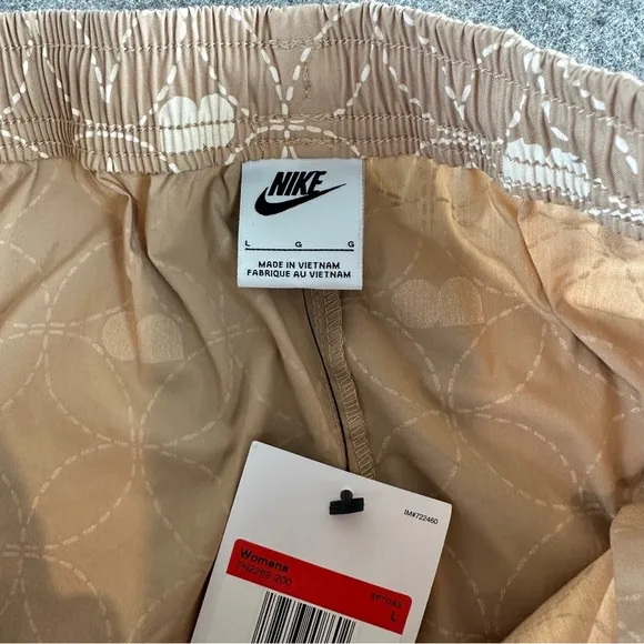 Nike Naomi‎ Osaka Womens Size Large High Waisted Woven Skirt Brown FN2269-200