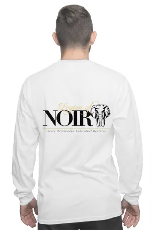 Noir long sleeve tee