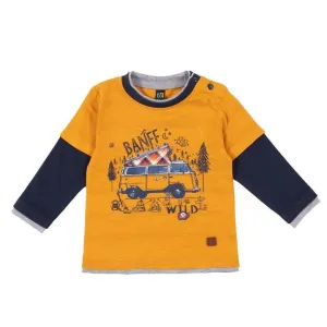 NoRuk Golden Yellow Go Wild Long Sleeve Tee