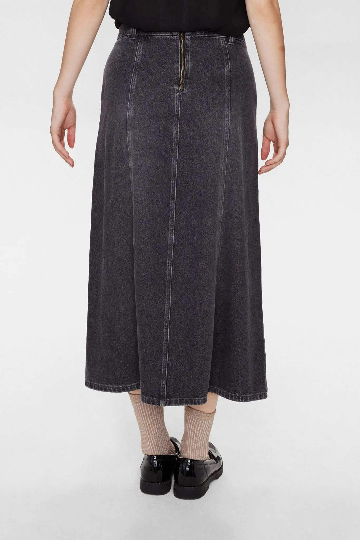 NUBROOKLYN SKIRT - Grey Denim
