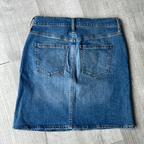 NWT J. Crew Factory denim skirt, size 0.