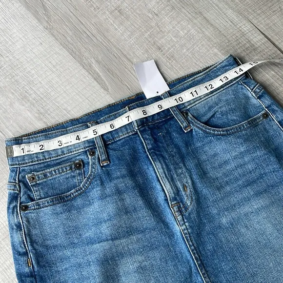 NWT J. Crew Factory denim skirt, size 0.
