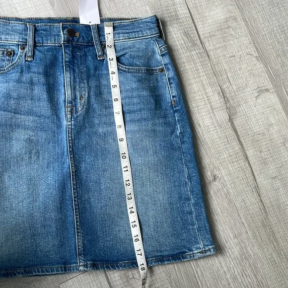 NWT J. Crew Factory denim skirt, size 0.