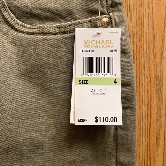 NWT Michael Kors Jean skirt