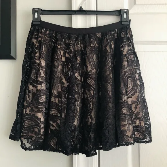 NWT Rachel Roy A-Line lace skirt.