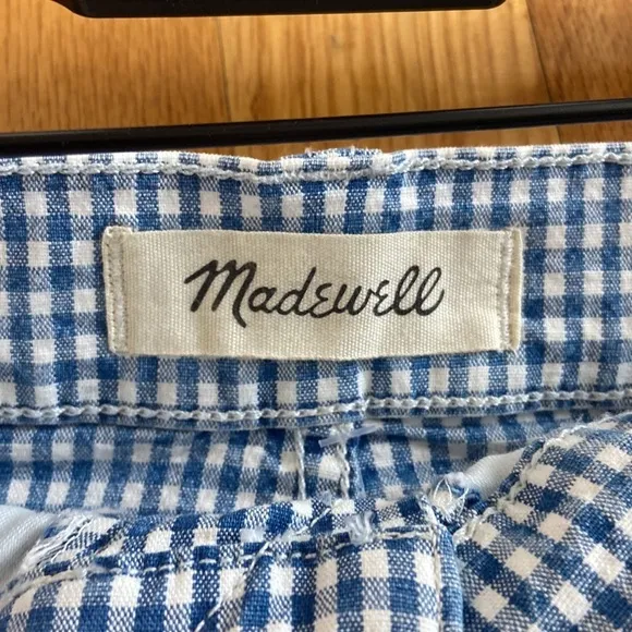 NWT Women’s Madewell skirt. Blue/white. Size 27