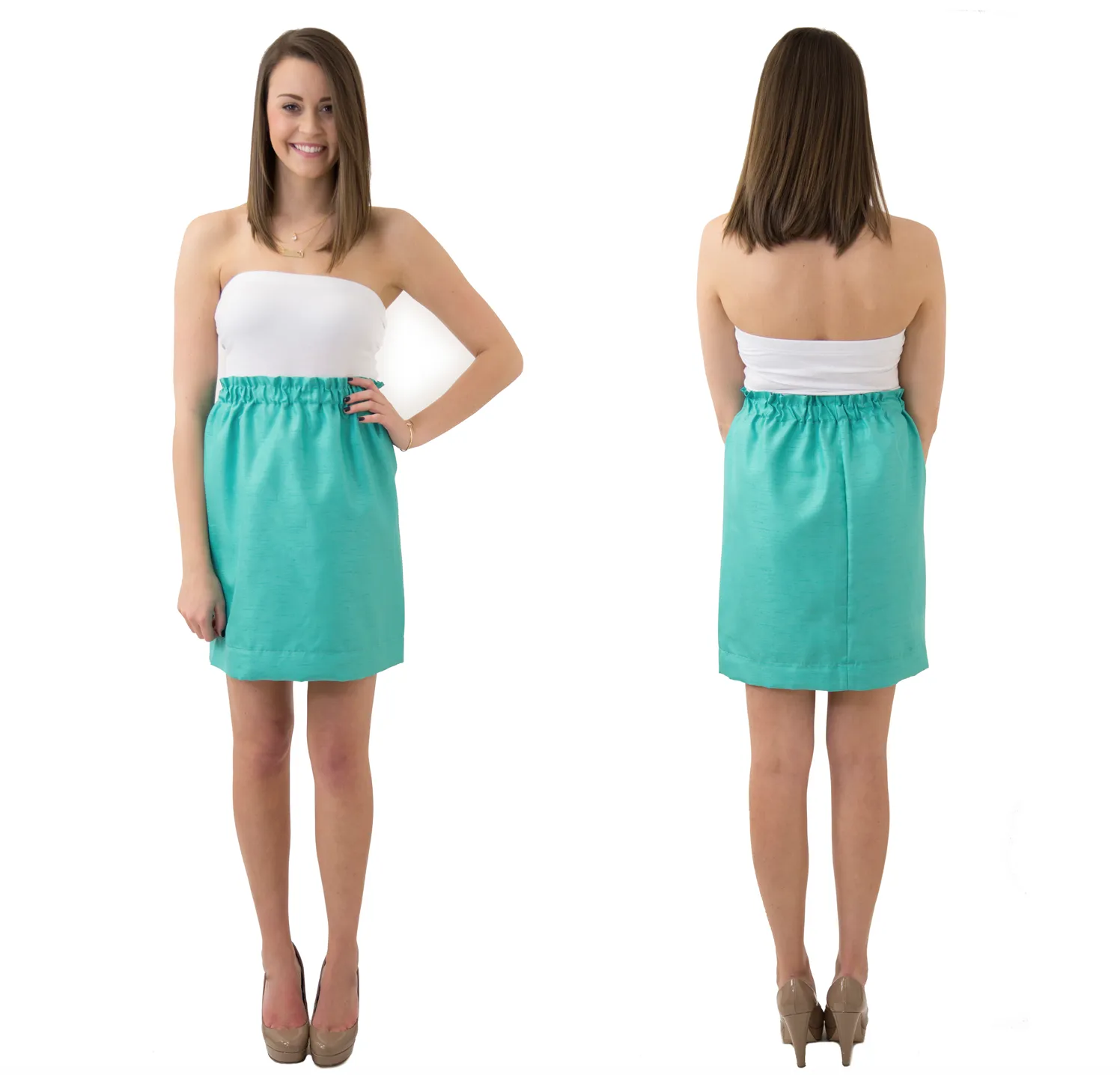 Olivia Cinched Sorority Skirt