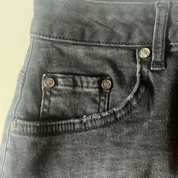 One Teaspoon Black Swan Mini Skirt Size 25