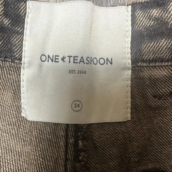 One Teaspoon Rust Cargo Motion Pants Jeans