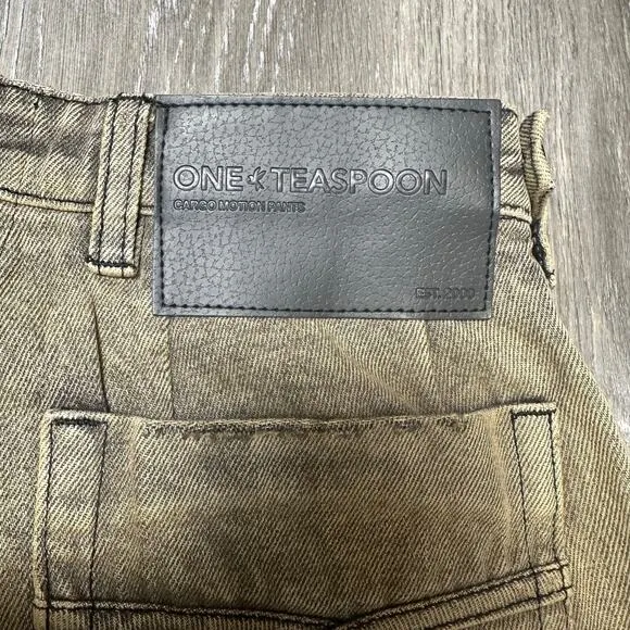 One Teaspoon Rust Cargo Motion Pants Jeans