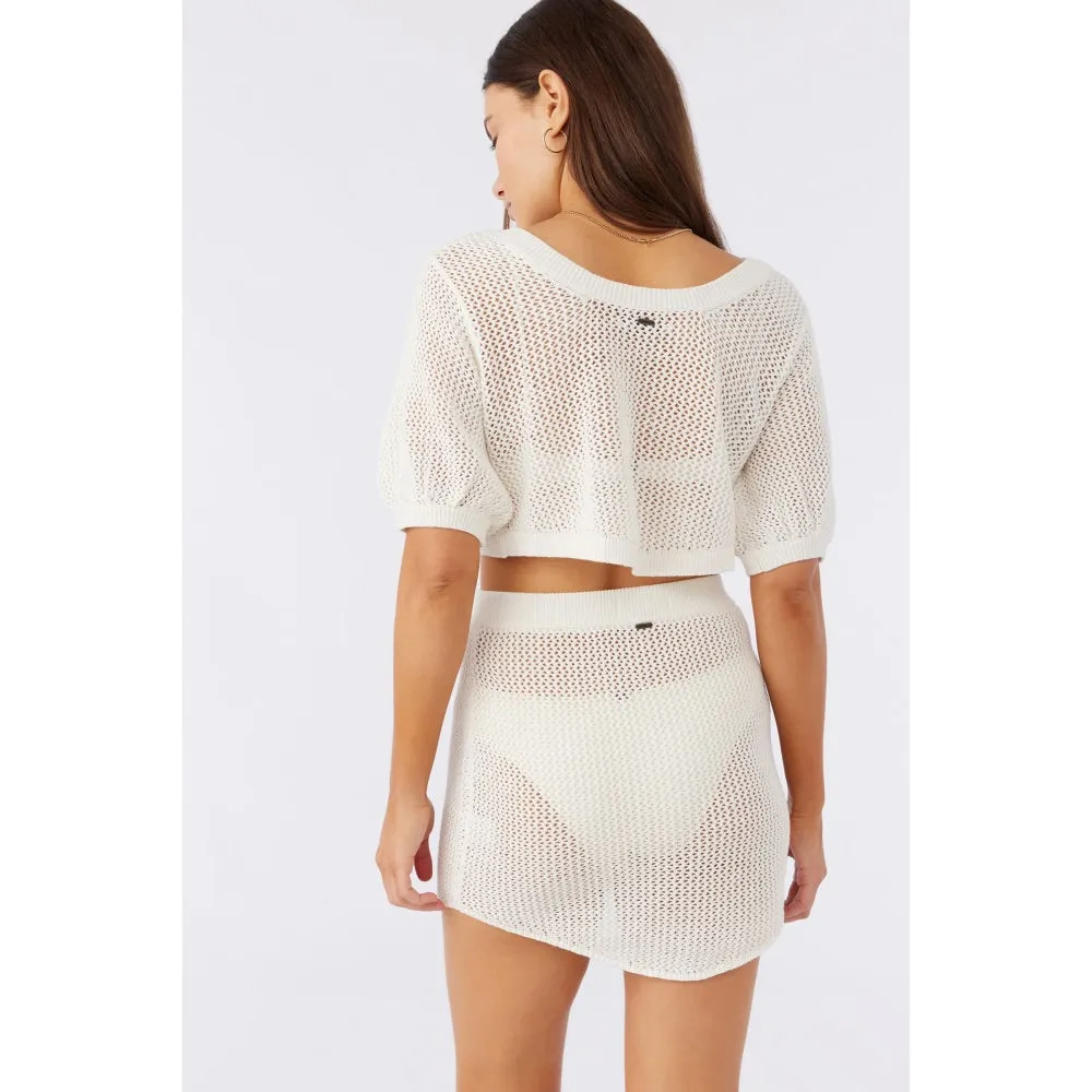 O'NEILL ERIN MINI SKIRT VANILLA