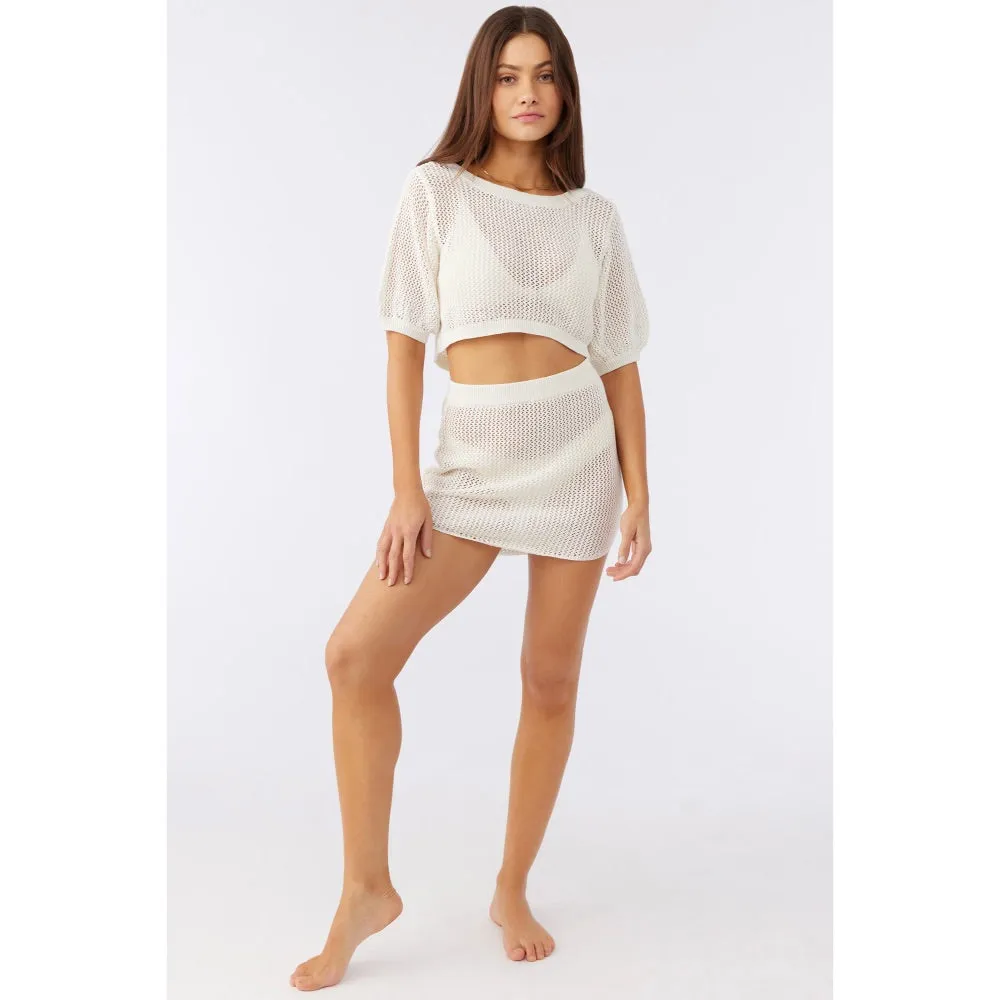 O'NEILL ERIN MINI SKIRT VANILLA