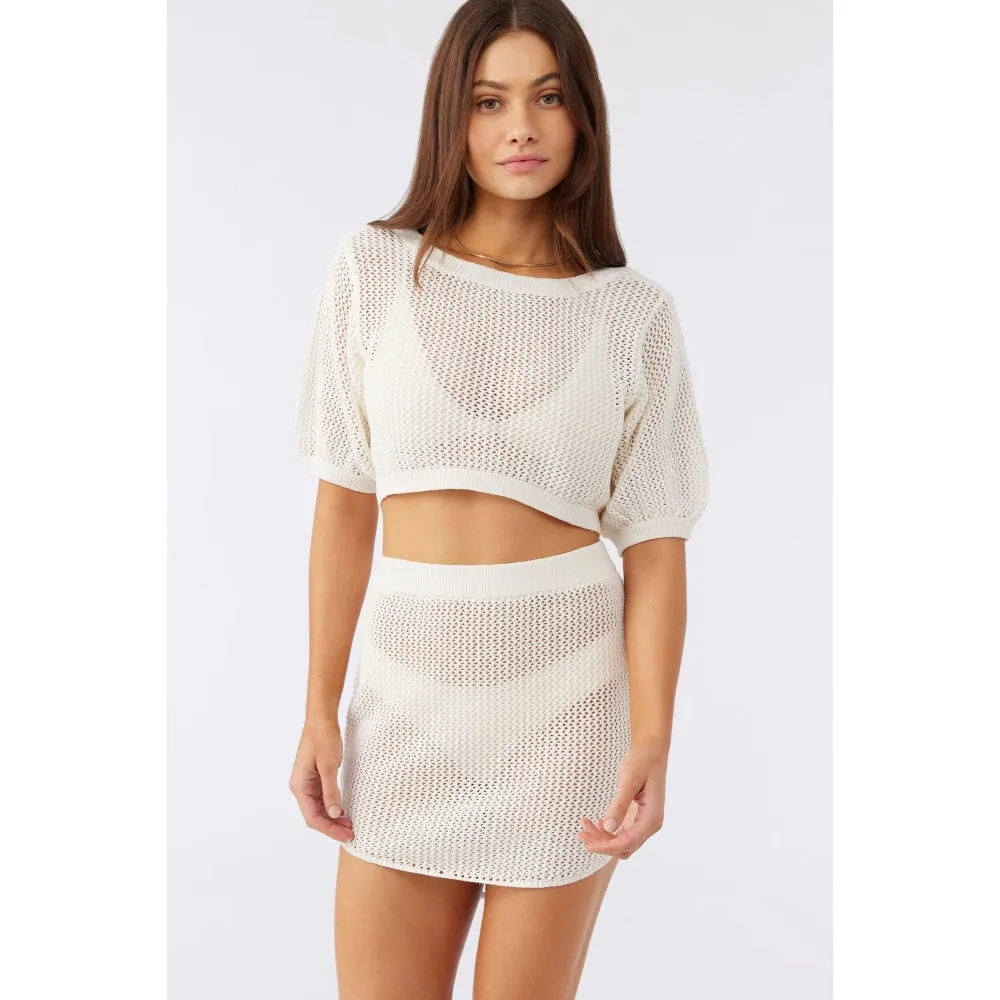 O'NEILL ERIN MINI SKIRT VANILLA