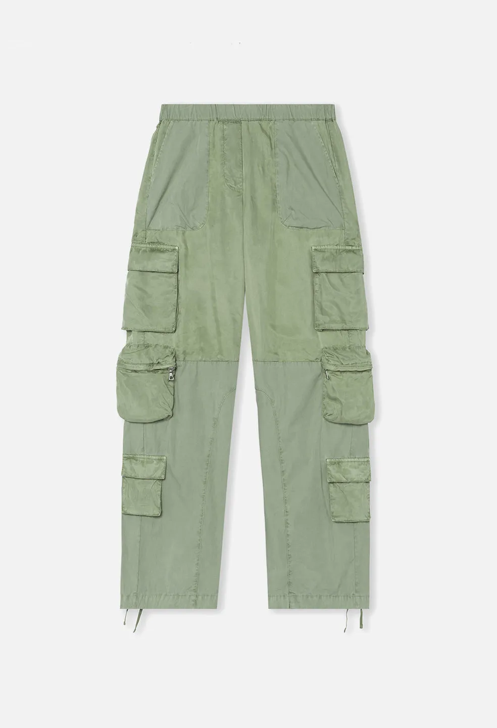 Oversized Parachute Cargo / Washed Olive